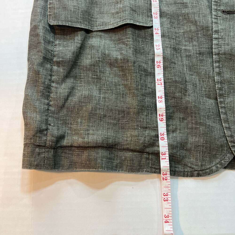 Alfani Men's 100% Linen Two-Button Blazer Jacket Size XL, Brown/Grey Txture - Picture 8 of 11